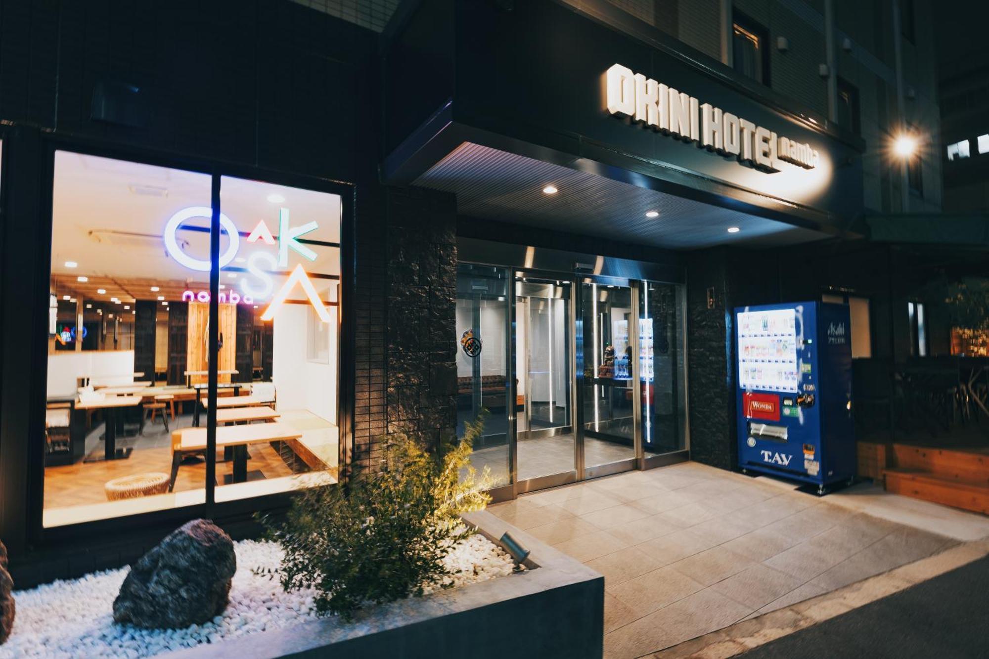 Okini Hotel Namba Осака Экстерьер фото