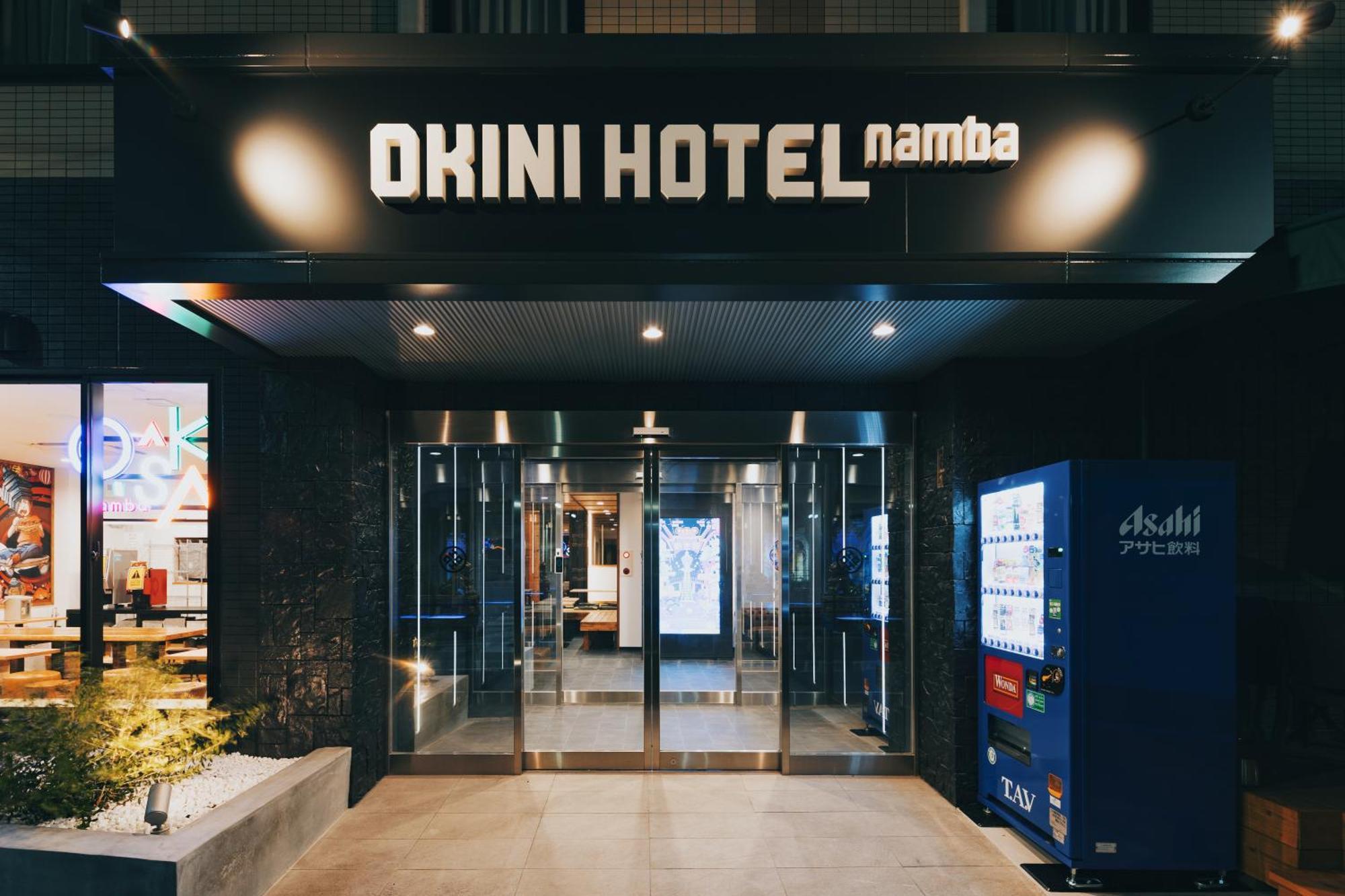 Okini Hotel Namba Осака Экстерьер фото